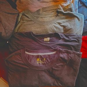 Lot of 4 men's work t shirts
